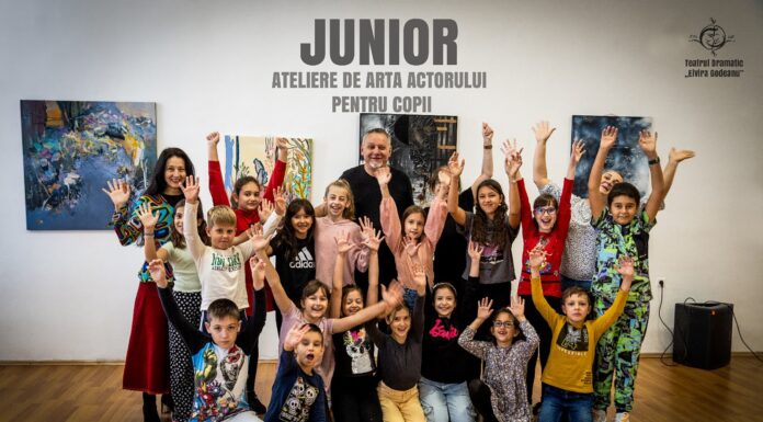 Reîncep atelierele pentru juniori, la Teatrul ”Elvira Godeanu”