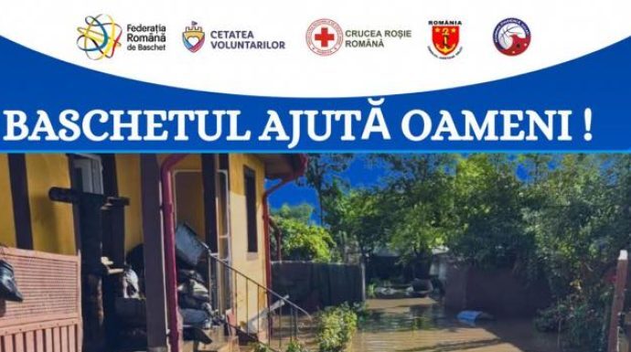 CSM Târgu Jiu, campanie umanitară. Din terenul de baschet în terenul solidarității: Implică-te și tu!