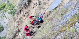 Femeie de 70 de ani, cu multă experiență pe munte – anevrism în timp ce escalada un versant din Cheile Galbenului