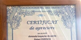 Polițist de poveste / Robert ajută oamenii și în afara serviciului: „Polițist nu ești doar 8 ore la muncă”