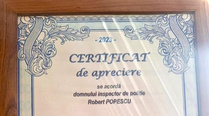 Polițist de poveste / Robert ajută oamenii și în afara serviciului: „Polițist nu ești doar 8 ore la muncă”