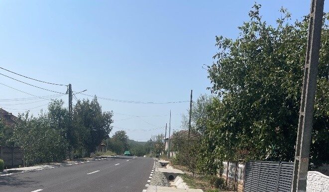 Consiliul Județean a finalizat reabilitarea DJ 607