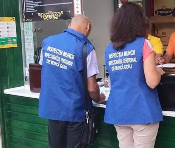 Firme din București, Novaci și Târgu Jiu, amendate pentru muncă „la negru“ de inspectorii de muncă