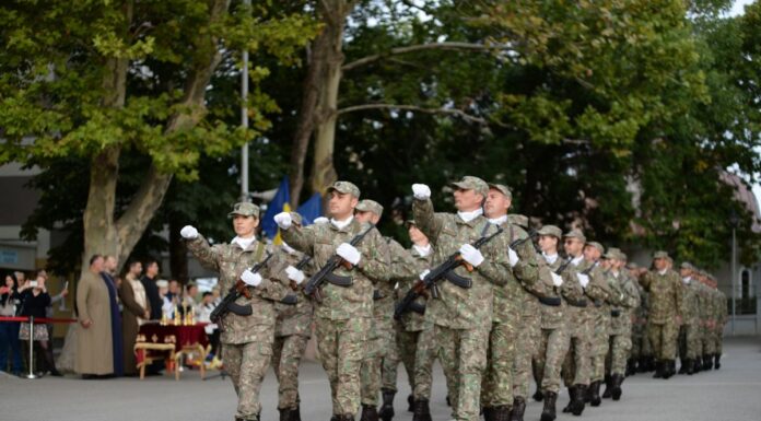 O nouă serie de rezerviști voluntari au intrat în serviciul Armatei României