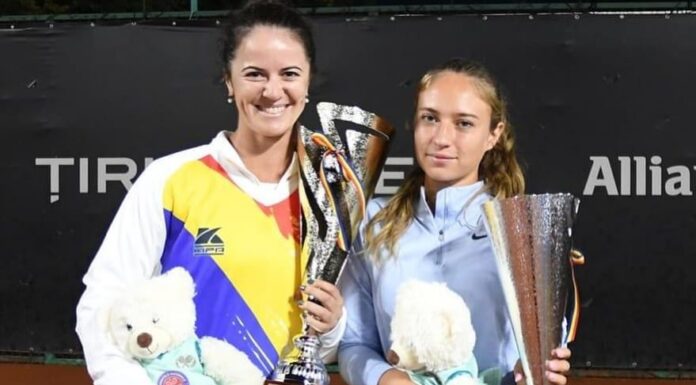 Bianca Bărbulescu, campioană și vicecampioană națională la tenis