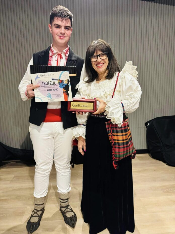 Un cursant al ȘPA Târgu Jiu a obținut trofeul unei competiții muzicale naționale