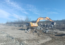 Malurile Jiului s-au erodat. Lucrări de îndiguire în zona Drăguțești