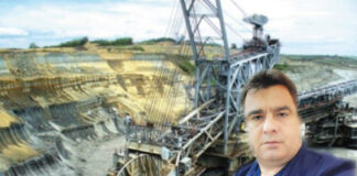 Carieră minieră a CEO – inundată, excavatoarele gigant – la fier vechi
