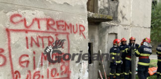 Exercițiu ISU Gorj! Victime ale unui cutremur, „salvate” la Mătăsari!