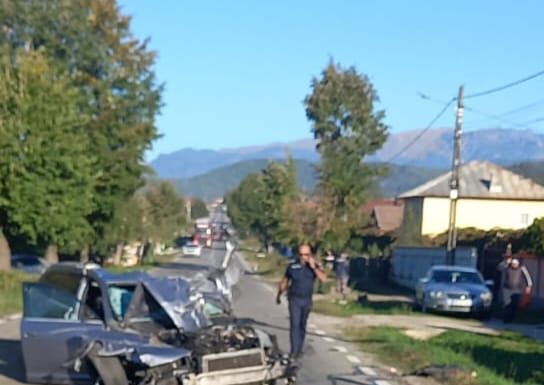 Gorjean implicat într-un accident pe DN 67