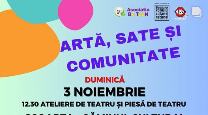 Ateliere de teatru pentru copiii și tinerii din mediul rural