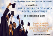 Firmele promit peste 600 de joburi la Bursa absolvenților, organizată la Târgu Jiu