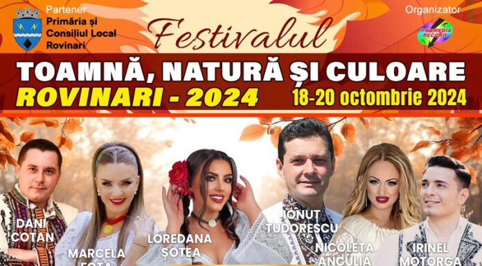 Rovinari: Trei zile de distracție la Festivalul ,,Toamnă, natură și culoare”