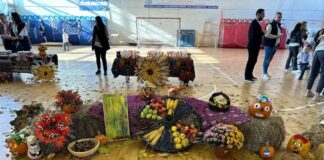 Carnavalul toamnei la o grădiniță din Târgu Jiu