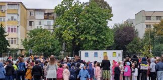 Concurs de colectare a deșeurilor la o școală din Târgu Jiu