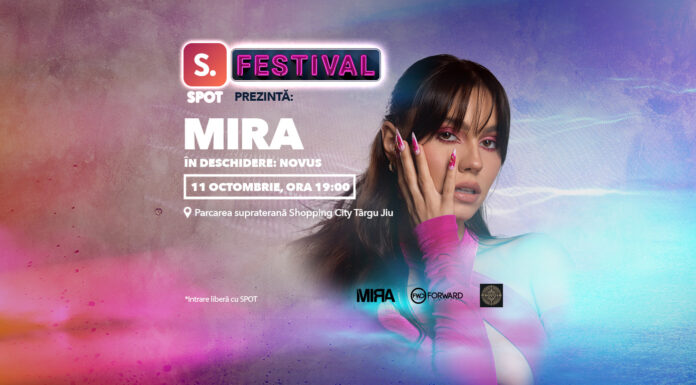 Mira concertează la mallul din Târgu Jiu