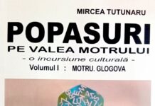 Mircea Tutunaru: Popasuri pe Valea Motrului – o incursiune culturală – Volumul I: Motru, Glogova, Editura Pim, Iaşi, 2024