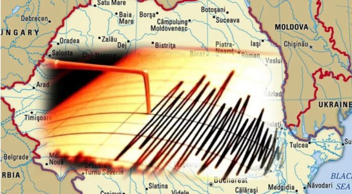 Cutremur produs în zona Vrancea