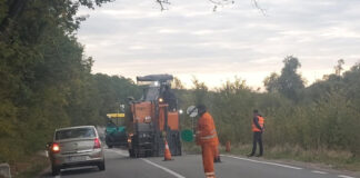 Foto: Modernizarea DN 67 D, cârpeală de sezon!