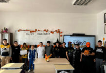 Elevii de la Bâlteni au marcat Halloweenul