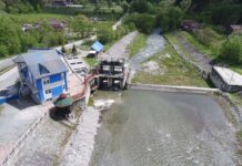 Decolmatare a Jiului, în zona de Vest