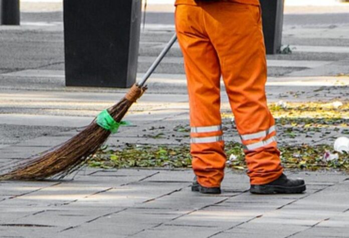 Post de măturător stradal la Turceni