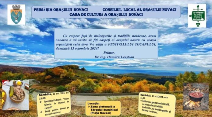 O nouă petrecere la Novaci – Festivalul Tocanului!