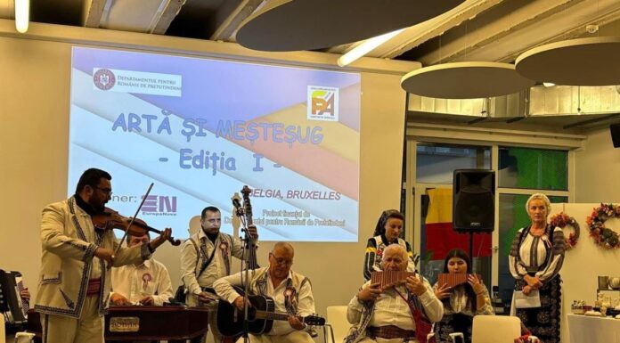 Sute de români, prezenți la activitățile derulate la Bruxelles de artiștii gorjeni