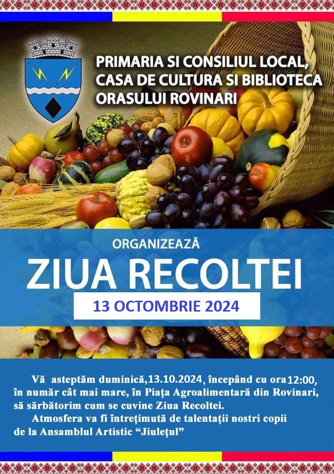 ziua recoltei rovinari