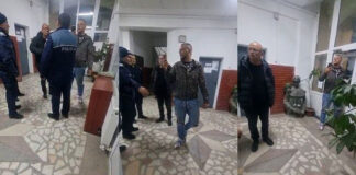 Tatăl și fiul care au agresat și înjurat polițiștii chiar în sediul Poliției Târgu Jiu, sub control judiciar! ,,Nu rămâne aşa, nu o să prinzi, tu, pensia!”