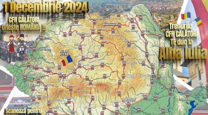 Trenurile Unirii vor duce românii din toată țară la Alba Iulia, pe 1 Decembrie