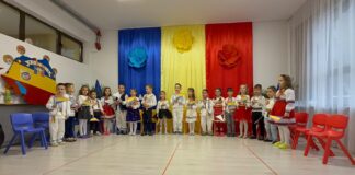 Ziua Națională a României, sărbătorită de preșcolarii GPP Nr.8 Târgu Jiu