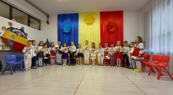 Ziua Națională a României, sărbătorită de preșcolarii GPP Nr.8 Târgu Jiu