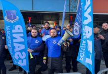 VIDEO: Angajați din Penitenciarul Târgu Jiu, la protestul de la București. Reclamă corupție, lipsă de personal și condiții proaste de muncă