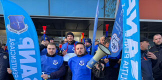 VIDEO: Angajați din Penitenciarul Târgu Jiu, la protestul de la București. Reclamă corupție, lipsă de personal și condiții proaste de muncă