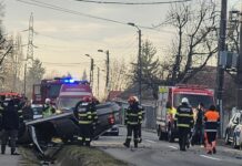 Accident Bârsești| Victima, în vârstă de 60 de ani, transportată la spital