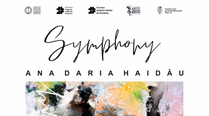 O nouă expoziție de pictură a directoarei de la Liceul de Arte Târgu Jiu