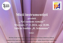 Spectacol al elevilor din Târgu Jiu, cu prilejul Zilei Naționale