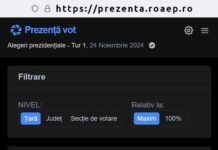 Rezultate în timp real la alegerile prezidențiale, după închiderea urnelor
