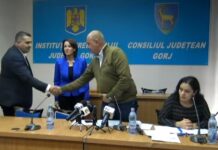 Au fost aleși vicepreședinții Consiliului Județean Gorj