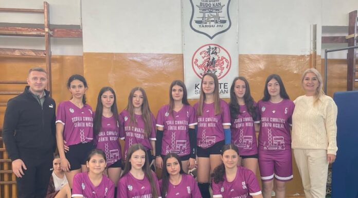Elevii de la Școala „Sfântul Nicolae”, campioni la volei