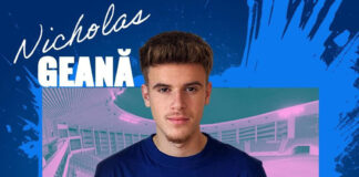 A semnat de ziua lui! Nicholas Geană, prezentat de CSM Târgu Jiu