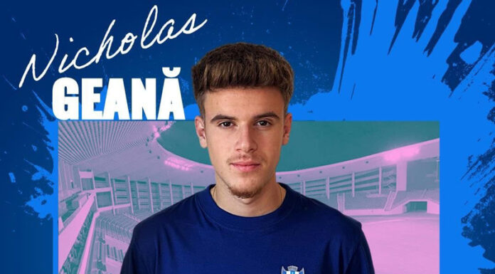 A semnat de ziua lui! Nicholas Geană, prezentat de CSM Târgu Jiu