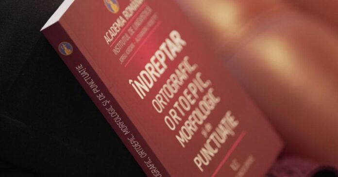 Noul „Îndreptar ortografic” va fi distribuit în școli