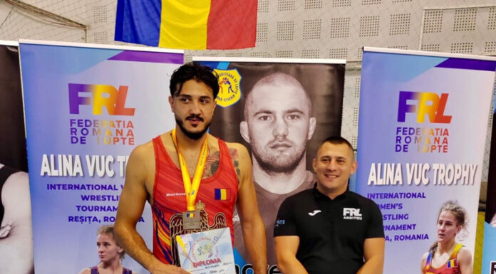Beșliu, argint la seniori! Ce sacrificii a făcut luptătorul gorjean