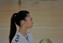 Anastasia Găvănescu, la o selecție a echipei naționale de cadete