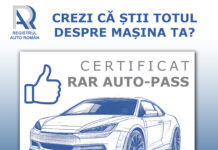 Certificatul RAR Auto-Pass poate fi obținut exclusiv online