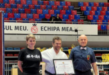 Centura neagră la karate pentru Avram Iancu