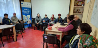 Seniorii din Rovinari se implică în activități caritabile