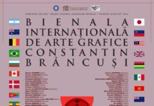 Creații de artă grafică ale unor artiști naționali și internaționali, expuse la Târgu Jiu